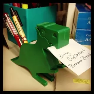 dinosaur desk organizer