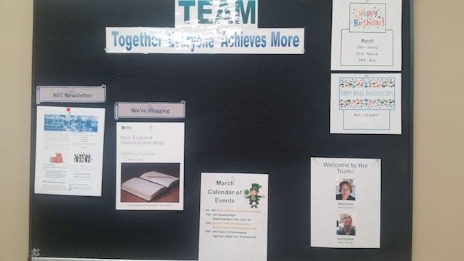 staff motivation bulletin boards