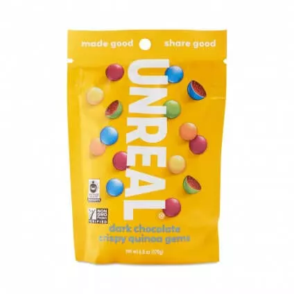 Unreal - Dark Chocolate Peanut Gems, 1.5oz – Vegan Essentials