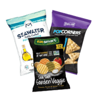 GoLife, PopCorners and Simply are some of the great chip brands we deliver.