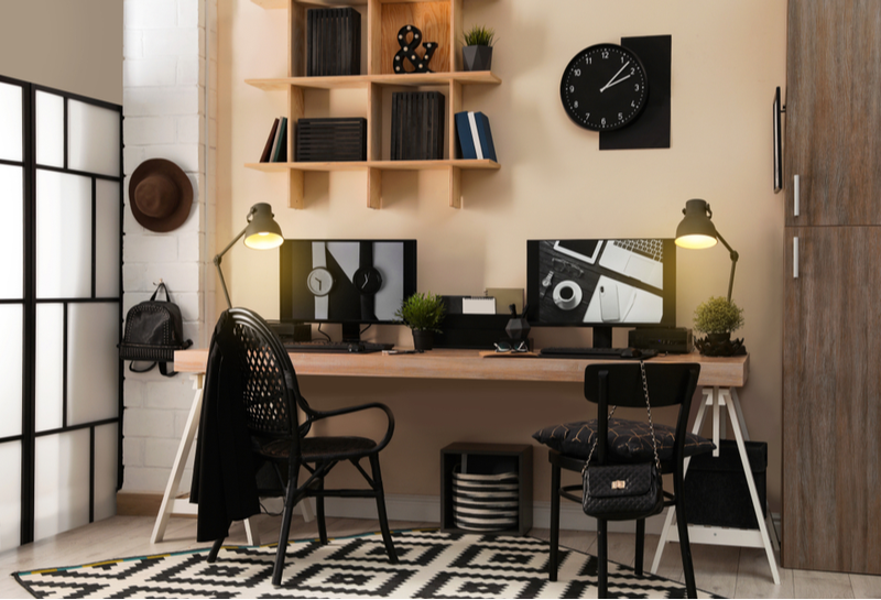 Home Office Setup Quick Tips To Improve Your Workspace Office Reveal 