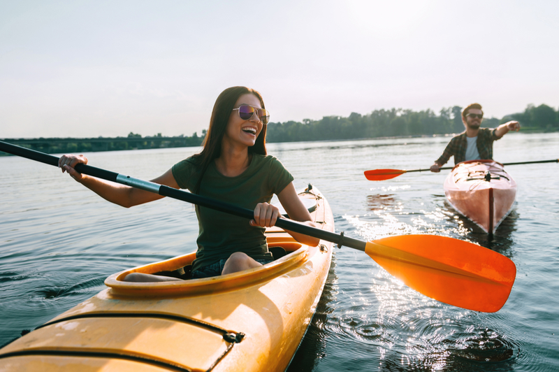 kayaking