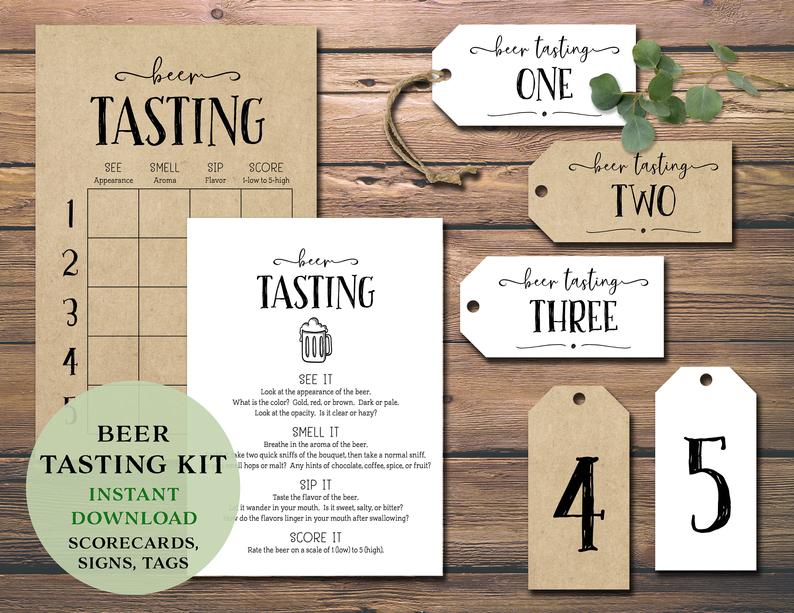 beer-tasting-party-kit