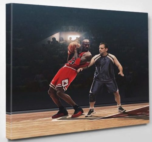 Michael-Jordan-Michael-Scott-sports-poster