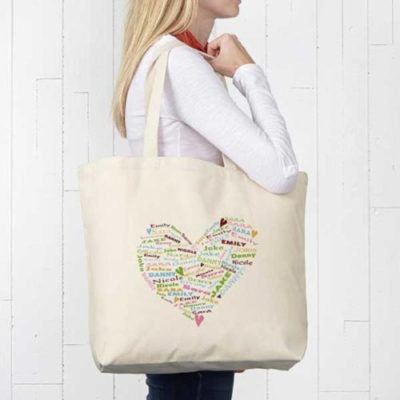 Personalized Canvas Tote