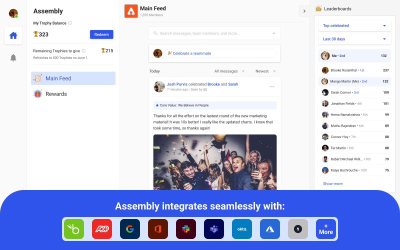 Free Employee Recognition & Rewards Software 🏆 – Assembly