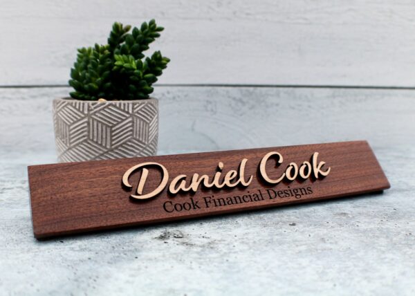 Custom-Nameplate-Wedge