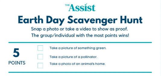 Earth Day Scavenger Hunt