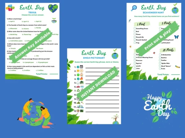 Earth Day T-shirt Design Activity