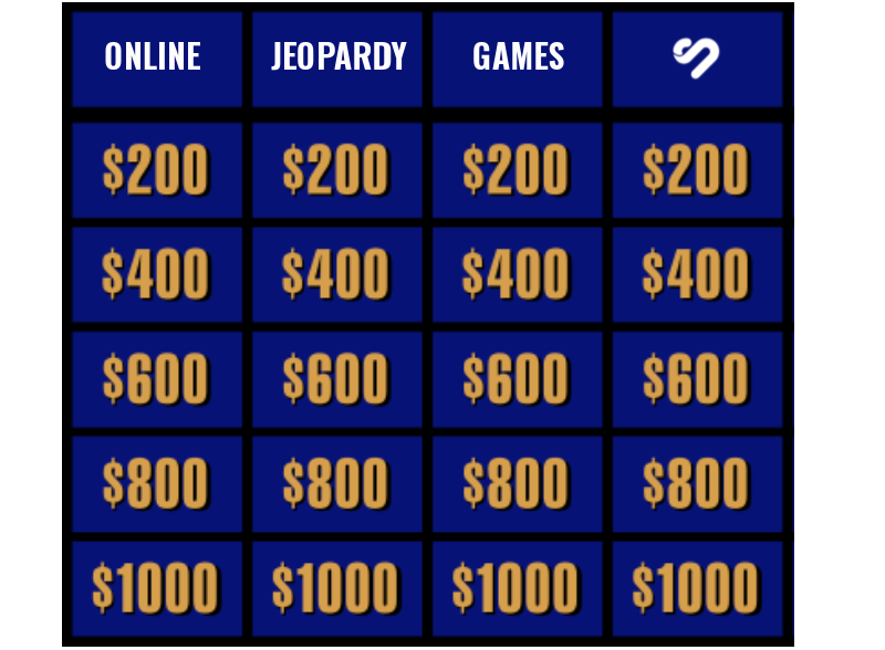 Jeopardy game maker with Jeopardy Labs 