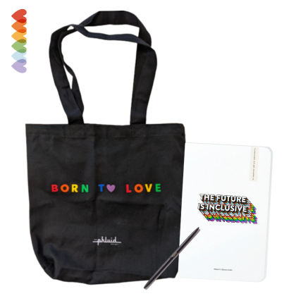 Pride Tote + Notebook Bundle