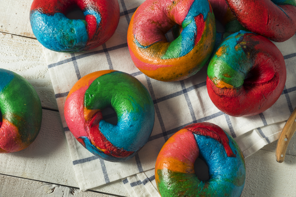 Rainbow Bagel Making Class