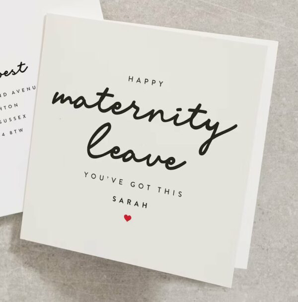 Writing a Thoughtful Maternity Leave Message