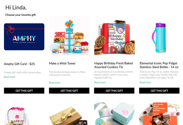Birthday eGift Collections