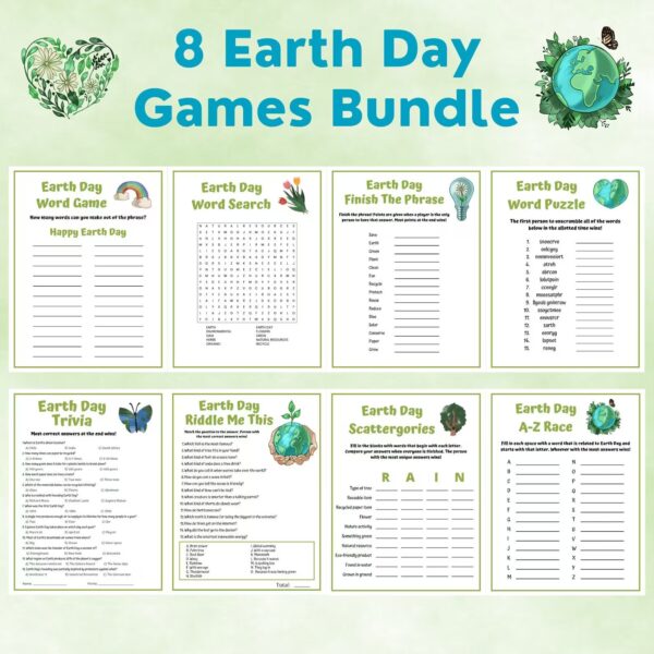 Earth Day Games Bundle