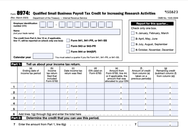 Form 8974