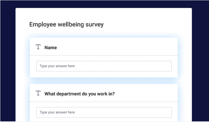 Employee Wellbeing Survey