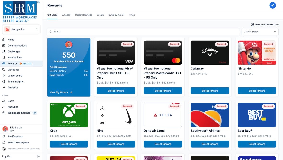 Nectar - Employee Rewards