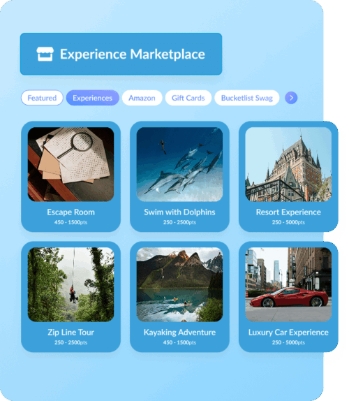 Bucketlist - Experiences