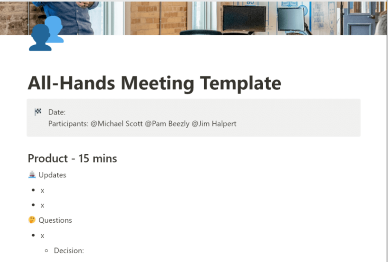 All Hands Meeting