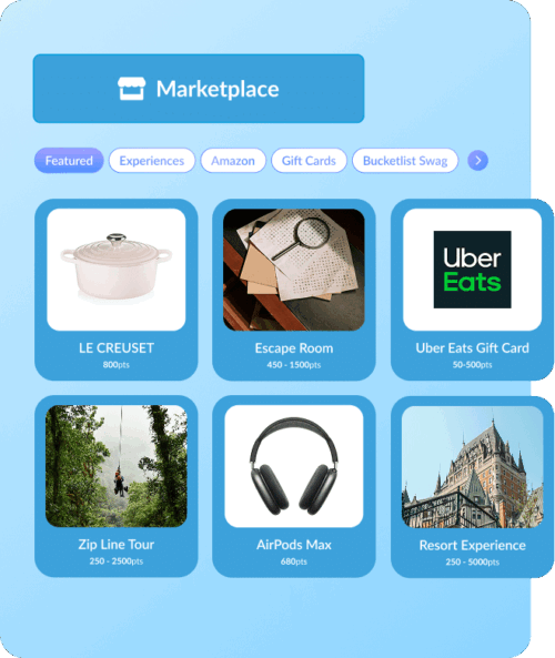 Bucketlist - Rewards