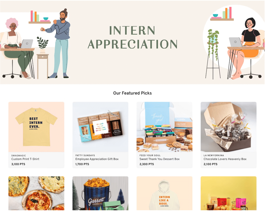 Stadium Intern Appreciation Storefront