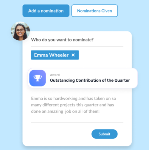 Bucketlist - Custom Awards