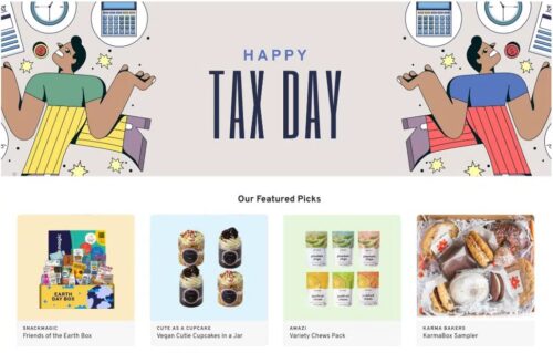 Tax Day - Corporate Gift Shop