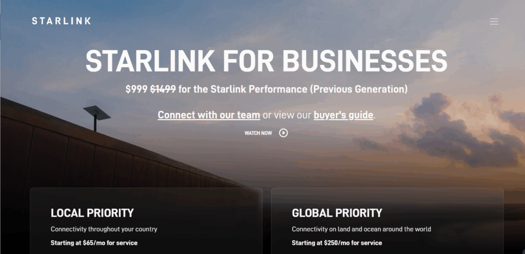 Starlink Internet Service