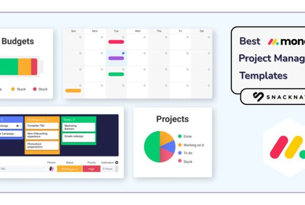 monday.com Project Management Templates